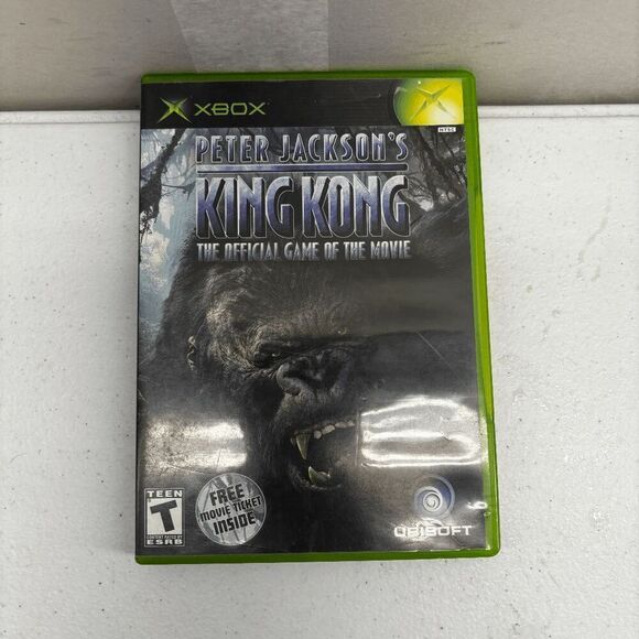 Refinished Peter Jackson's King Kong Xbox + Movie Ticket Complete - Excellen.. - Picture 1 of 8